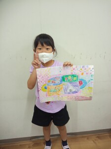 絵画コンクール制作